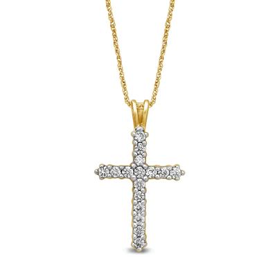 1/4 ct. tw. Diamond Cross Pendant