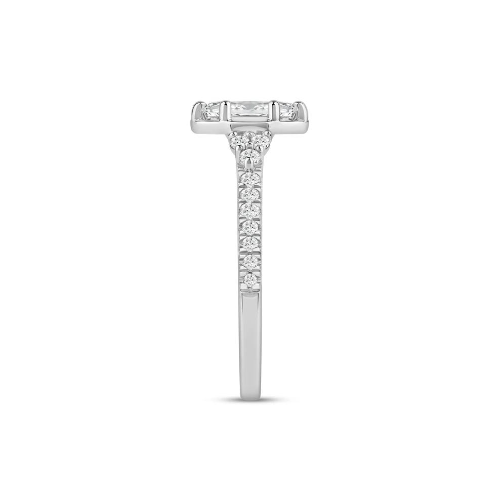 Marquise Diamond Engagement Ring in 14K White Gold (3/4 ct. tw.) – Image 3 of 4