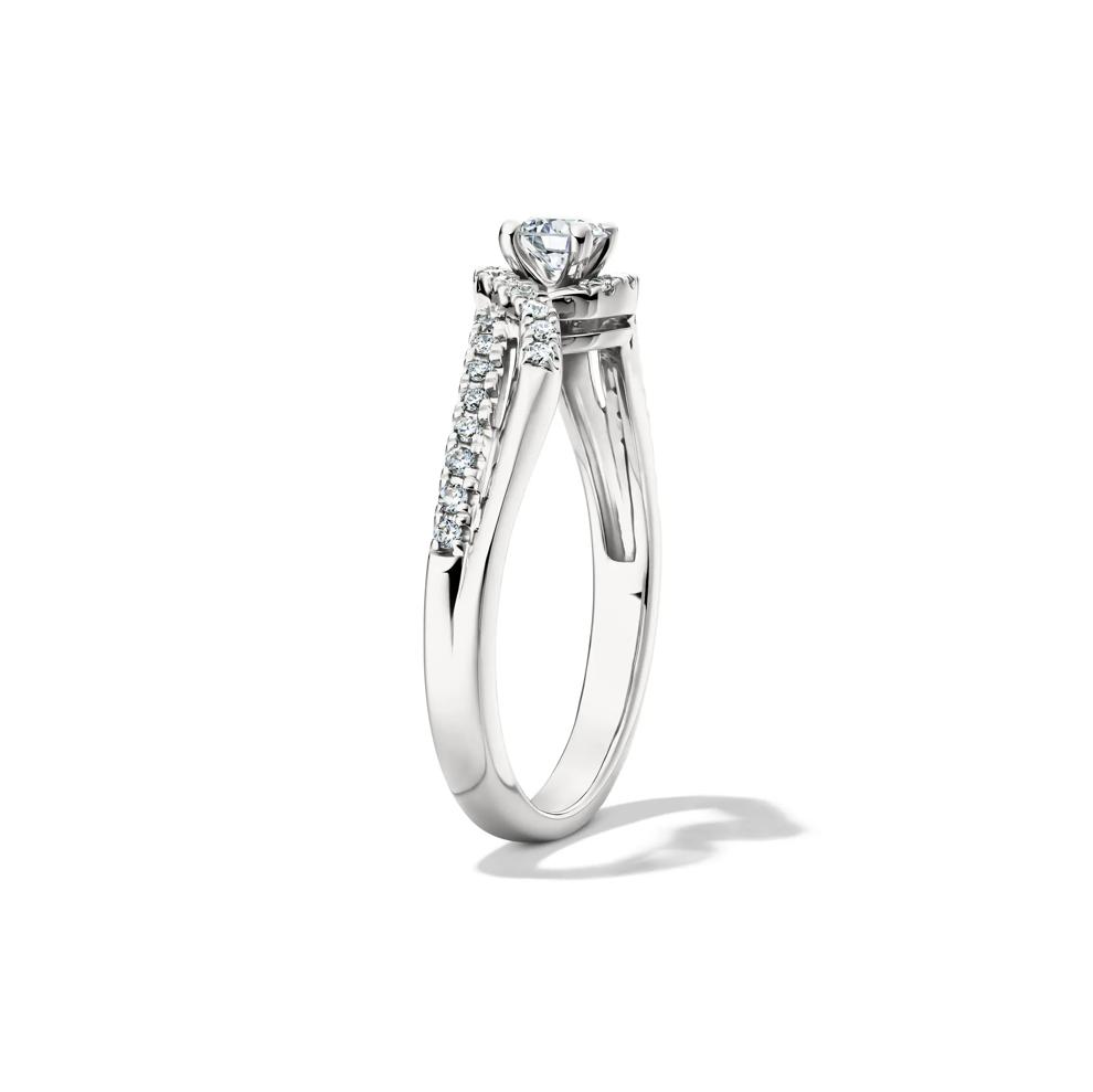 Lab Grown Diamond Promise Ring in Sterling Silver (3/8 ct. tw.) – Image 2 of 4