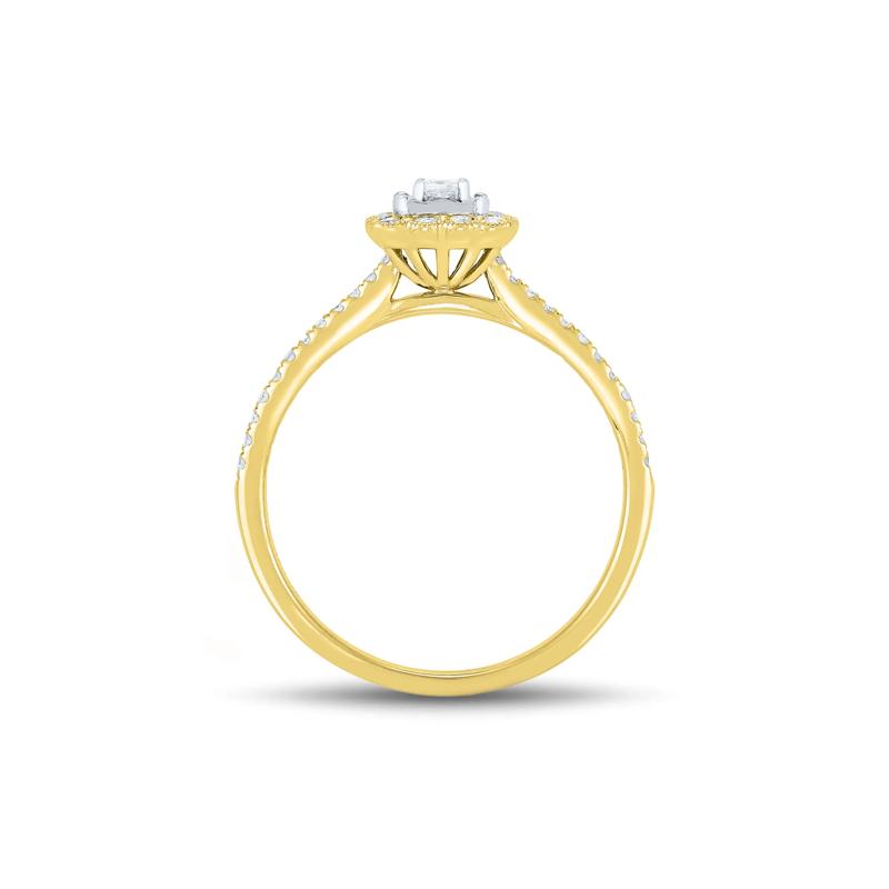 Diamond Promise Ring in 10K Yellow Gold &#40;1/4 ct. tw.&#41; – Image 2 of 3
