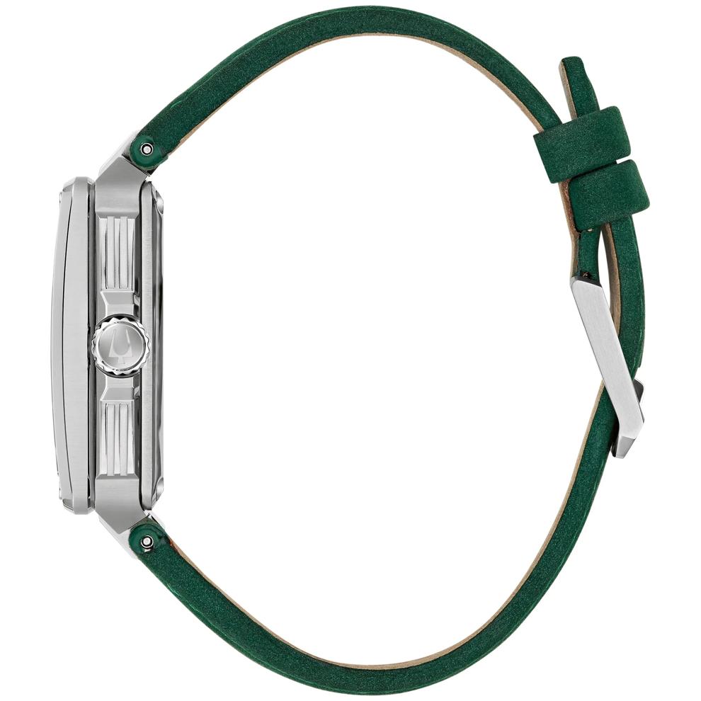 Men's Series X Watch in Green Suede Leather – Image 3 of 3