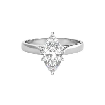 1 ct. tw. Diamond Solitaire Engagement Ring in 14K White Gold