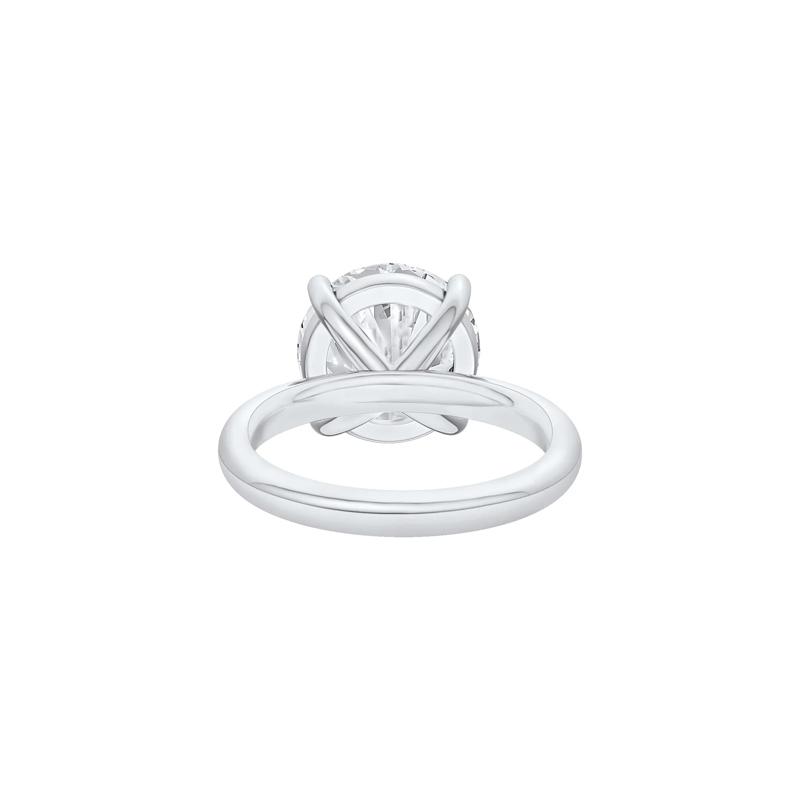 Lab Grown Diamond Round Solitaire Ring in 14K White Gold (6 ct.) – Image 4 of 4