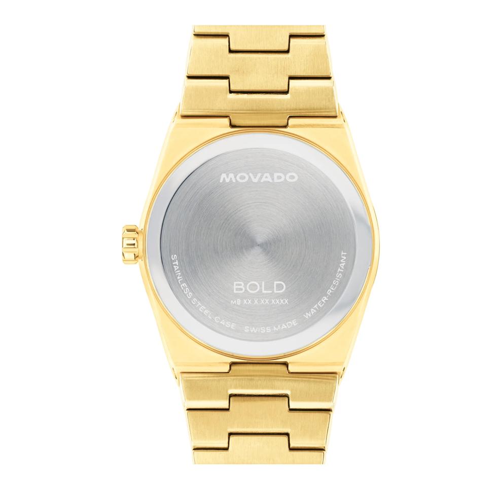 Men's Quest Watch in Gold-Tone Stainless Steel, 40mm – Image 2 of 3