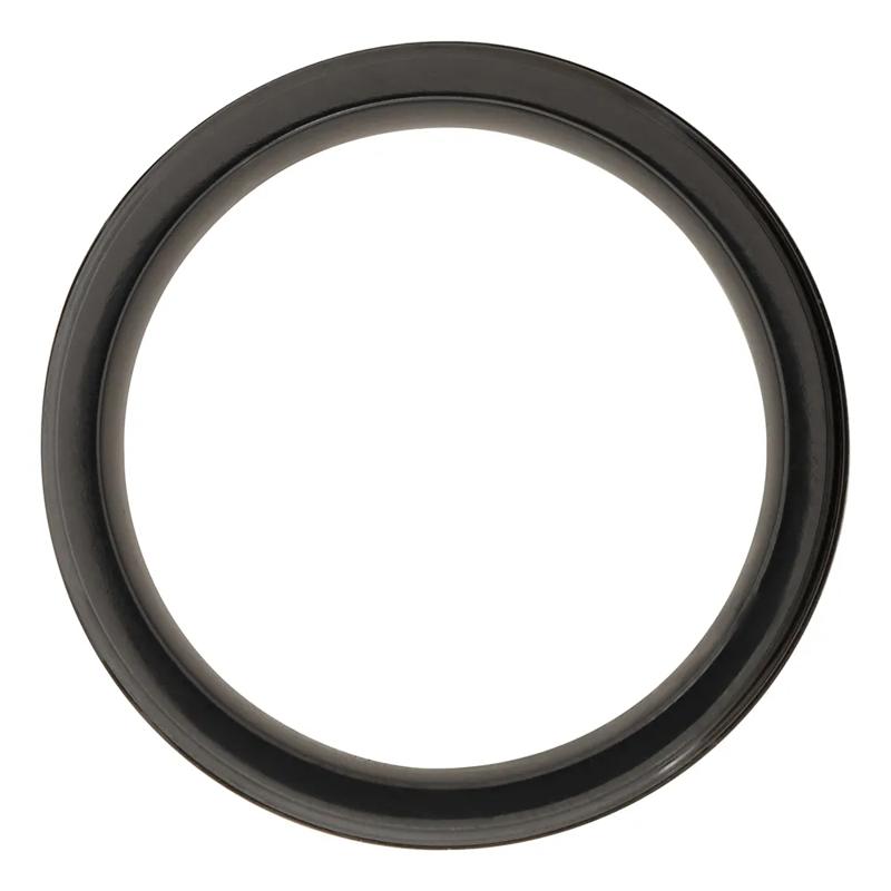 Men&rsquo;s Wedding Band with Red Cerakote in Carbon Fiber &amp; Black Zirconium, 8mm – Image 2 of 3