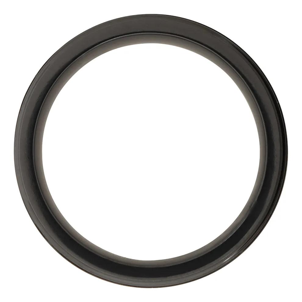 Men&rsquo;s Wedding Band with Red Cerakote in Carbon Fiber &amp; Black Zirconium, 8mm – Image 2 of 3