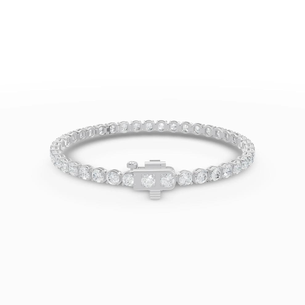 Lab Grown Diamond Tennis Bracelet in 14K White Gold, 7" (10 ct. tw.) – Image 2 of 2