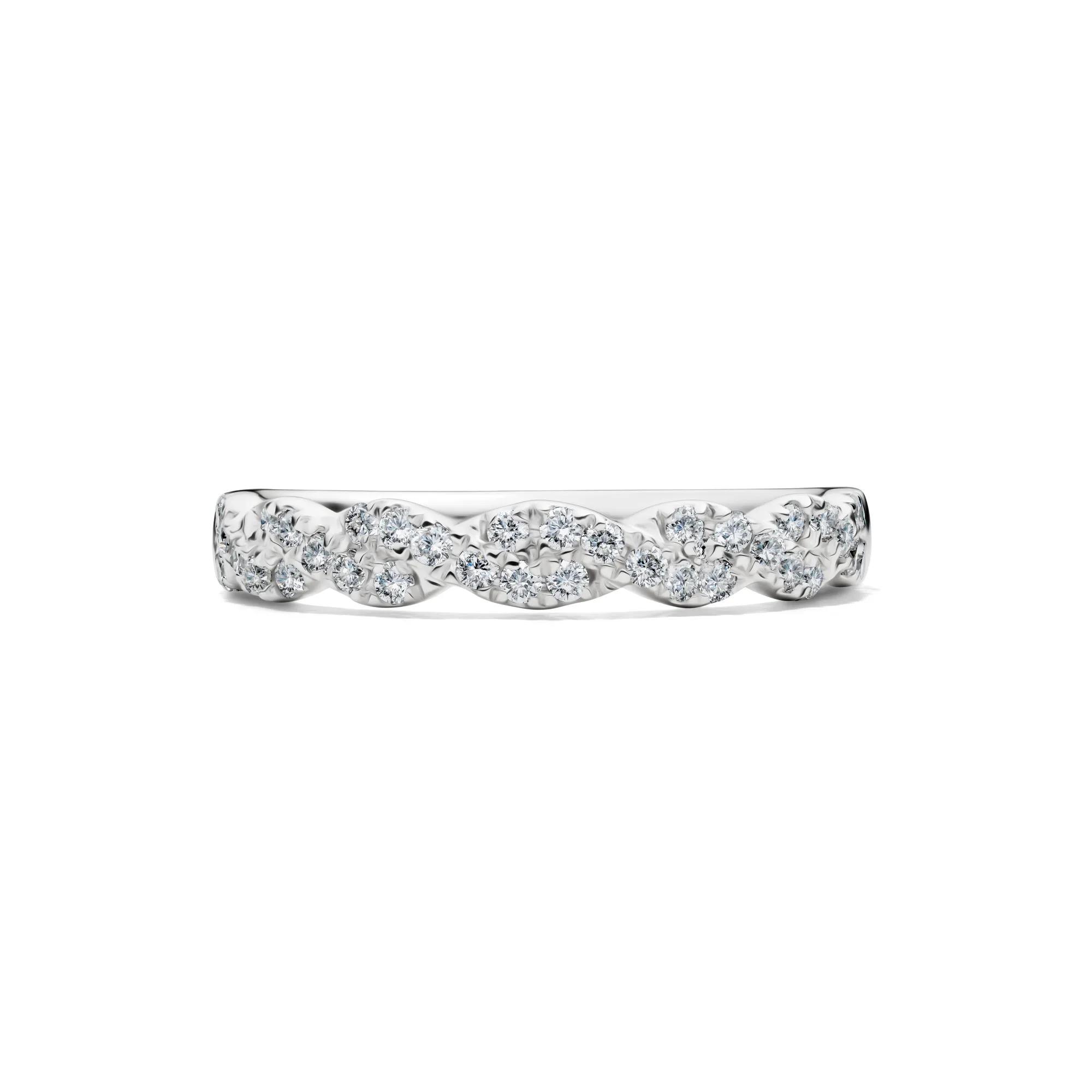 WISP / K10 / TWISTED Ring / <No.1511> 10K Rose Gold Pear Shaped