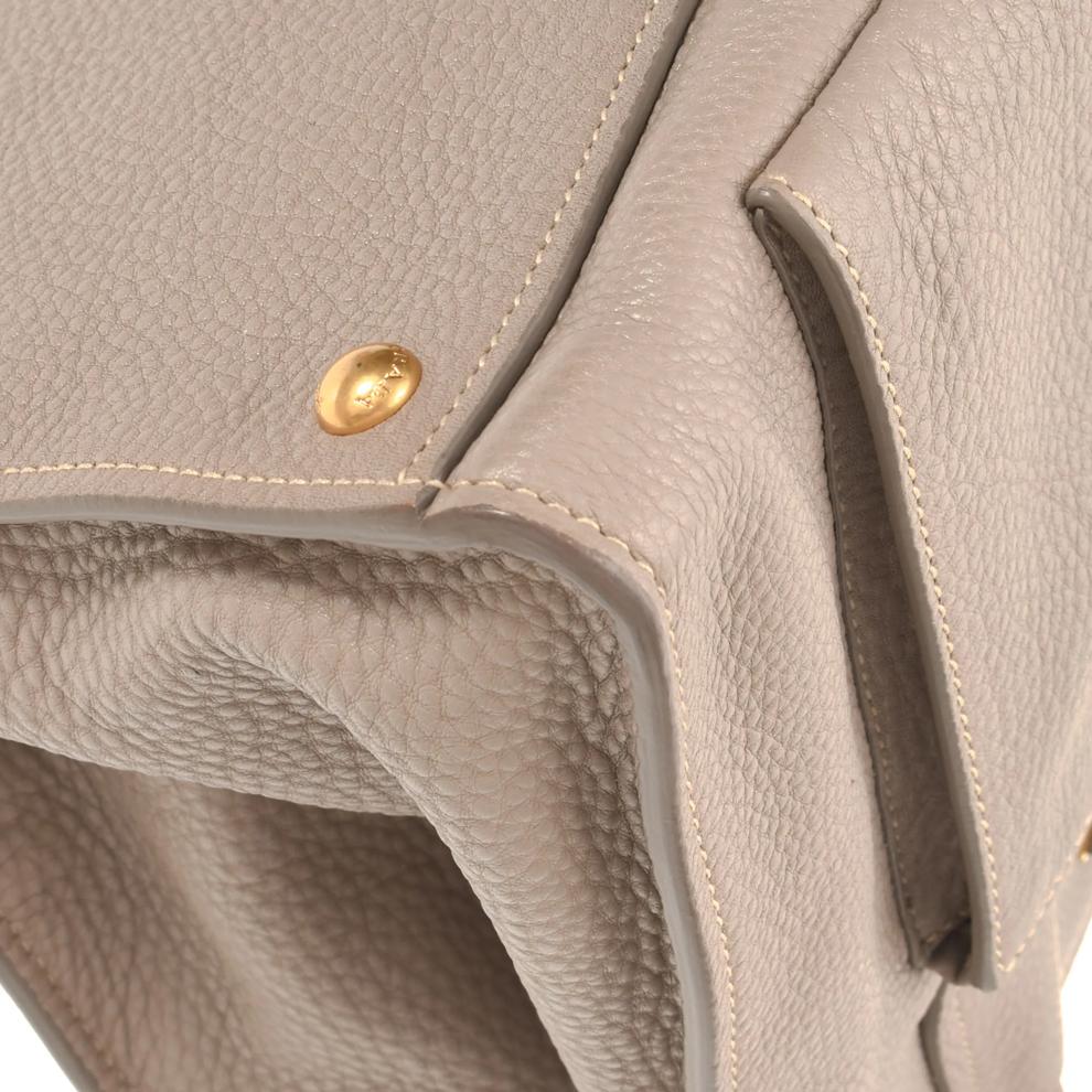 Pre-Owned Prada Vitello Convertible Front Pocket Tote – Image 5 of 8