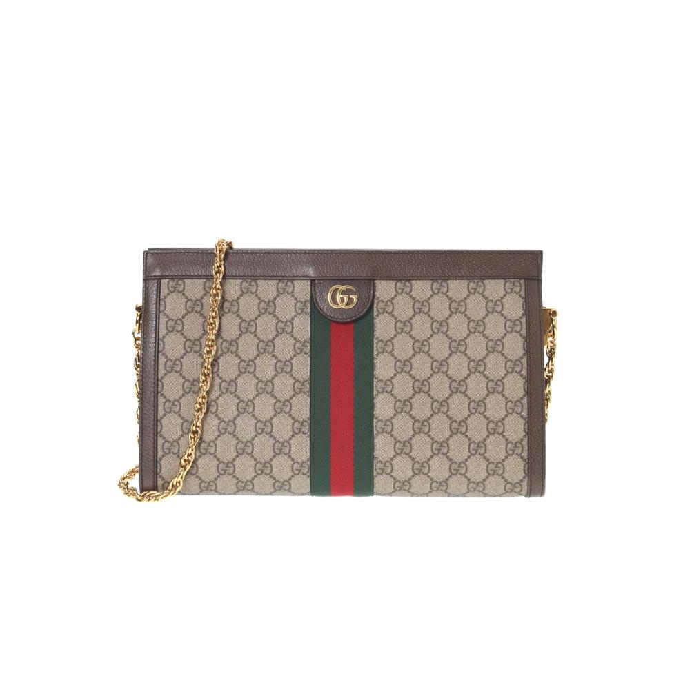 Pre-Owned Gucci Ophidia Chain Shoulder Bag – Image 1 of 10