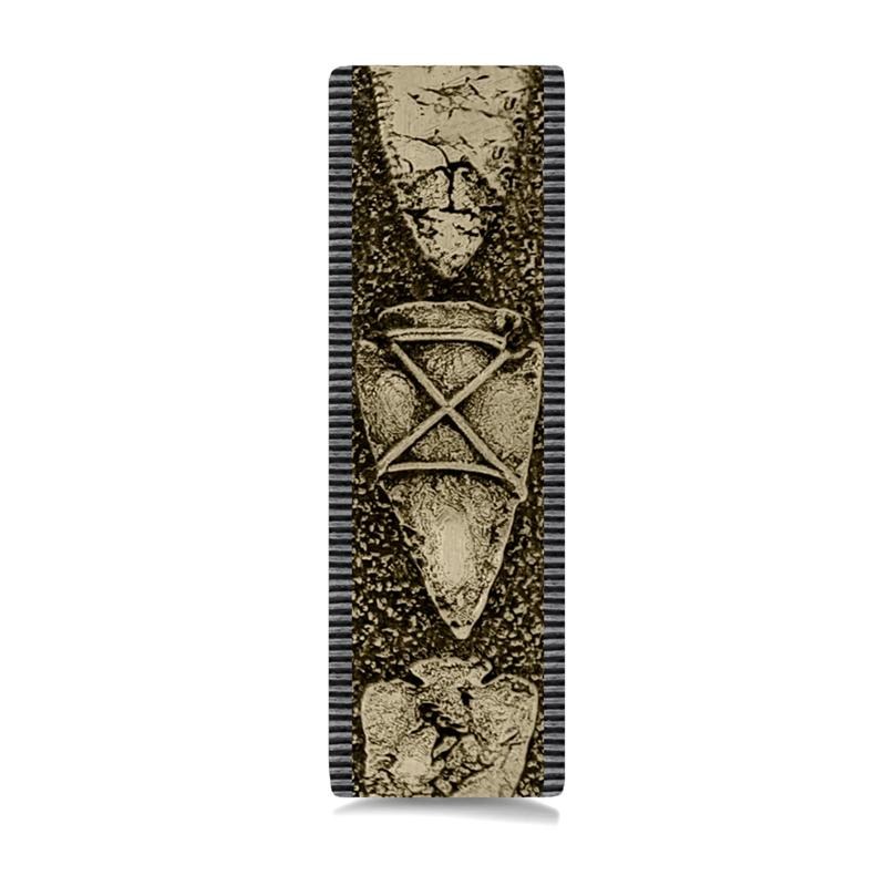 Men&rsquo;s Arrowhead Wedding Band, 7.5MM – Image 3 of 3