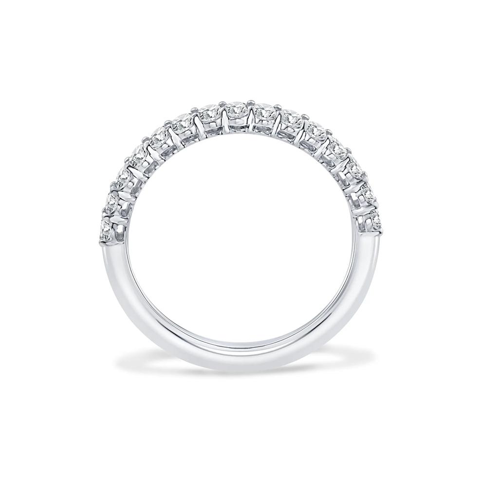 Lab Grown Diamond Oval Anniversary Band in 14K White Gold (1 ct. tw.) – Image 2 of 4