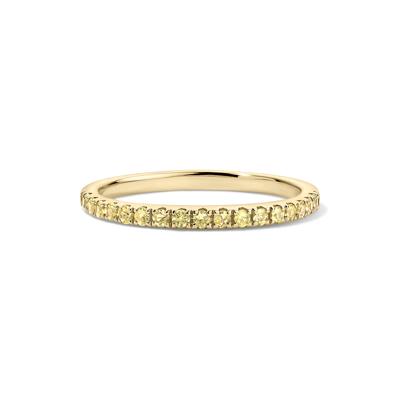 Yellow Sapphire Band in 10K Yellow Gold