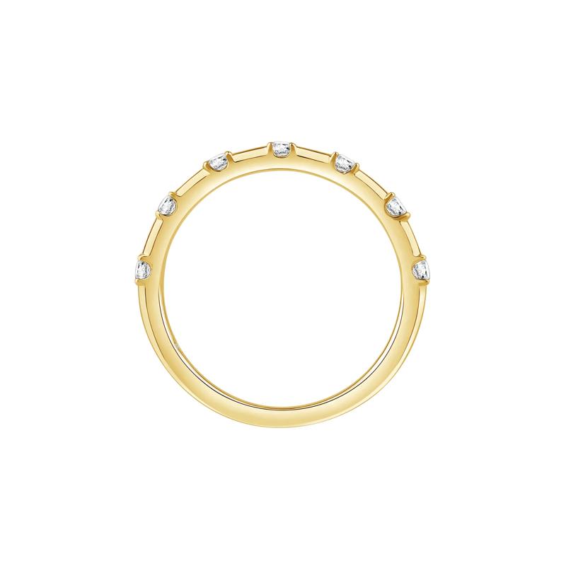 Piper Lab Grown Diamond Wedding Band in 14K Yellow Gold &#40;1/5 ct. tw.&#41; – Image 2 of 5