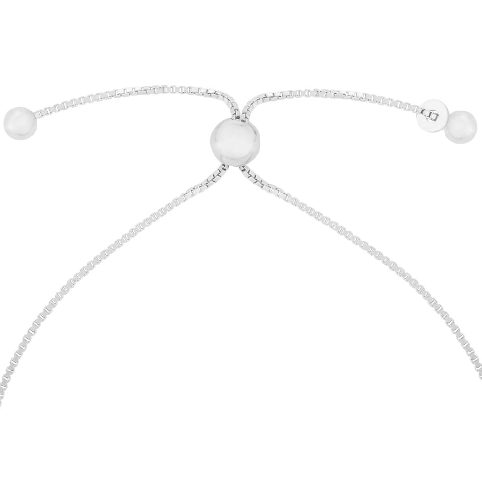 Puffed Mariner-Link Bolo Bracelet in Sterling Silver – Image 2 of 2