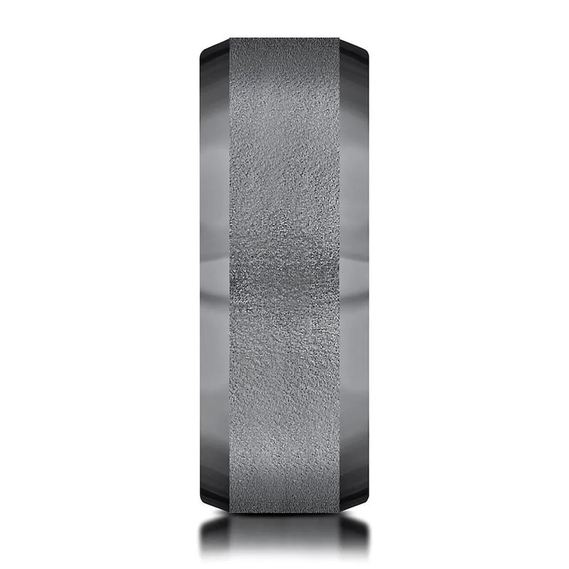 Men&#39;s Band in Tantalum, 7MM – Image 3 of 3