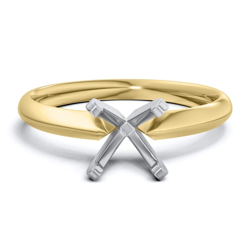 Solitaire Semi-Mount Engagement Ring &#40;Setting Only&#41; – Image 2 of 5