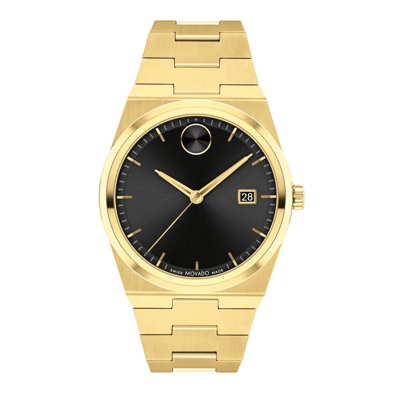 Men&#39;s Quest Watch in Yellow Gold-Tone Stainless Steel, 40MM – Image 1 of 3