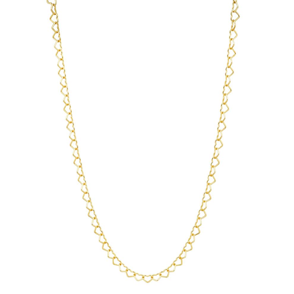 Heart-Link Chain Necklace in Vermeil, 18" – Image 1 of 3