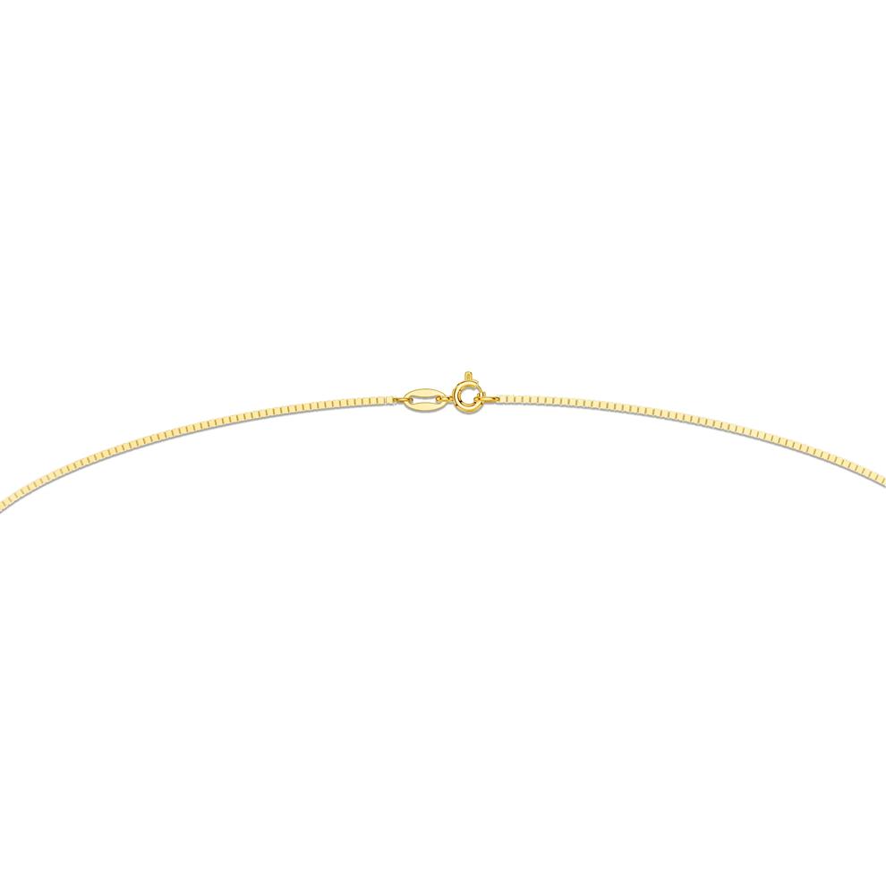 Lab Grown Diamond Cross Necklace in 10K Yellow Gold (1 ct. tw.) – Image 4 of 4