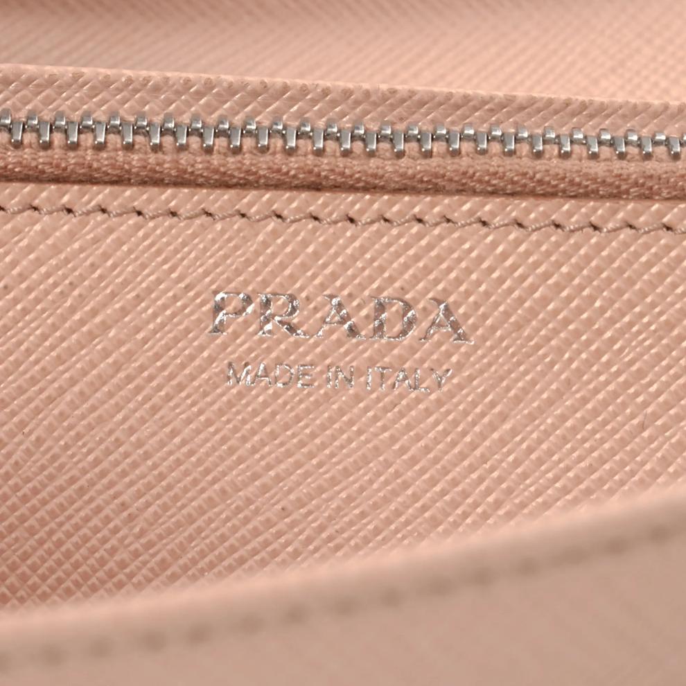 Pre-Owned Prada Saffiano Leather Snap Wallet – Image 6 of 8