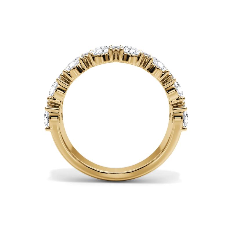 Diamond Multi-Row Anniversary Band in 14K Yellow Gold &#40;3 ct. tw.&#41; – Image 2 of 4