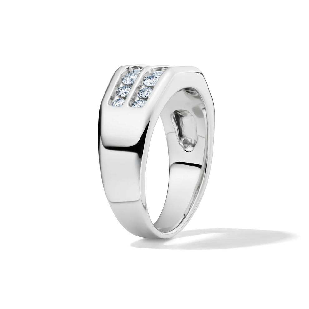 Men's 1 ct. tw. Diamond Ring in 10K White Gold – Image 3 of 4