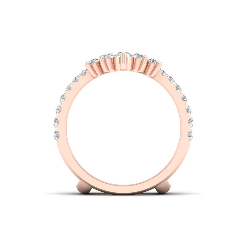 Lab Grown Diamond Ring Enhancer in 14K Rose Gold &#40;1 ct. tw.&#41; – Image 2 of 3