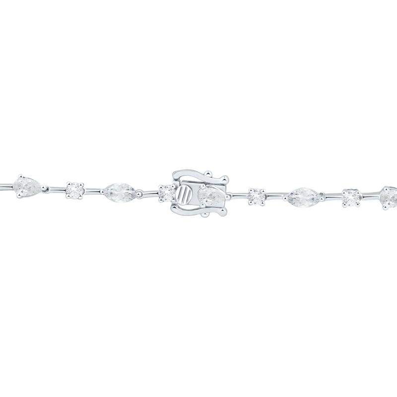 Lab Grown Diamond Necklace in 10K White Gold &#40;10 ct. tw.&#41; – Image 3 of 3