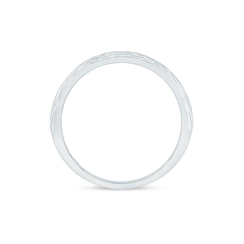 Men&#39;s Black Diamond Band in 10K White Gold &#40;1/2 ct. tw.&#41; – Image 2 of 3