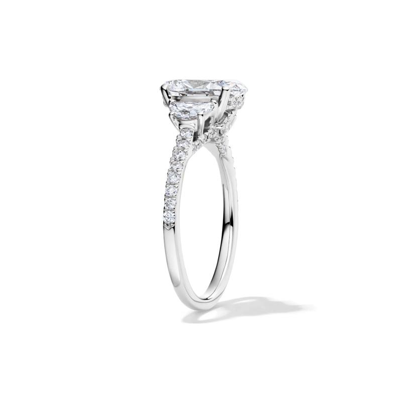 Luna Lab Grown Diamond Engagement Ring in Platinum &#40;2 3/4 ct. tw.&#41; – Image 3 of 5