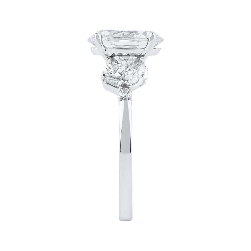 Nora Lab Grown Diamond Engagement Ring in Platinum (2 1/2 ct. tw.) – Image 3 of 5