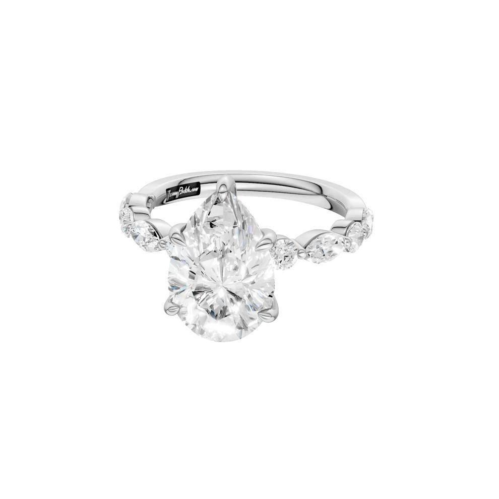 Alma Lab Grown Diamond Engagement Ring in Platinum (3 3/4 ct. tw.) – Image 2 of 5