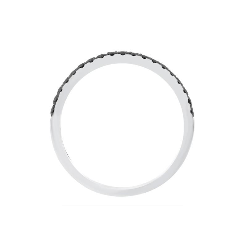 Black and White Diamond Ring in Sterling Silver &#40;3/8 ct. tw.&#41; – Image 2 of 3