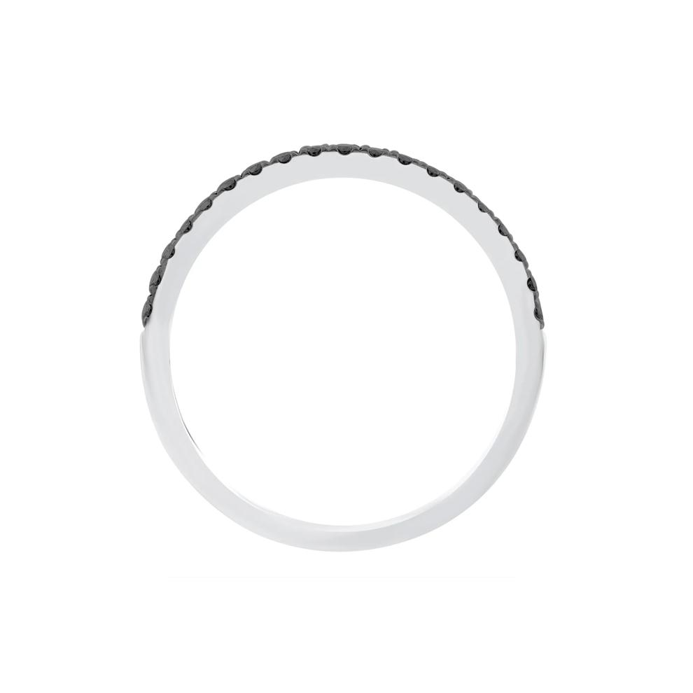 Black and White Diamond Ring in Sterling Silver (3/8 ct. tw.) – Image 2 of 3