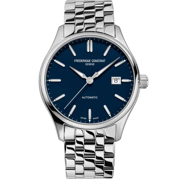 Frederique Constant Men's Classics Index Automatic Watch With Blue Dial ...