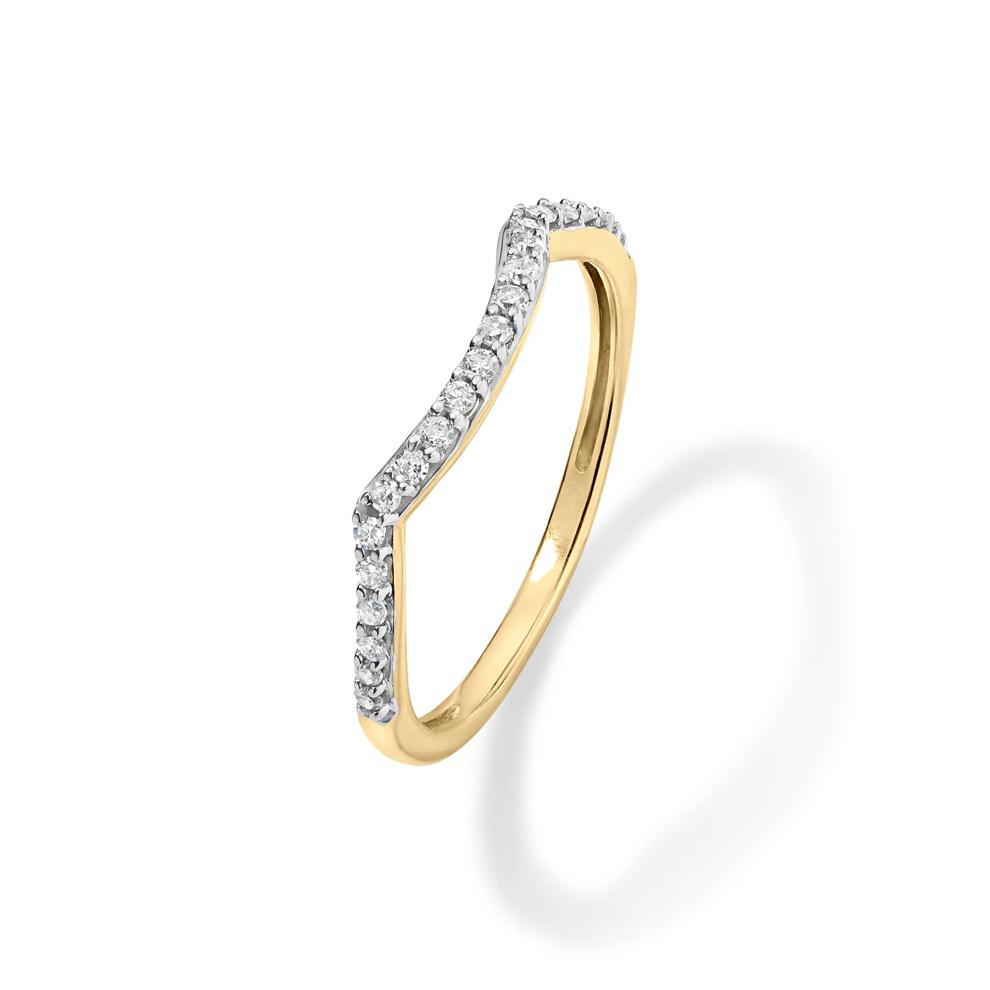 Diamond Cushion Composite Engagement Set in 10K Yellow Gold (3/4 ct. tw.) – Image 6 of 6