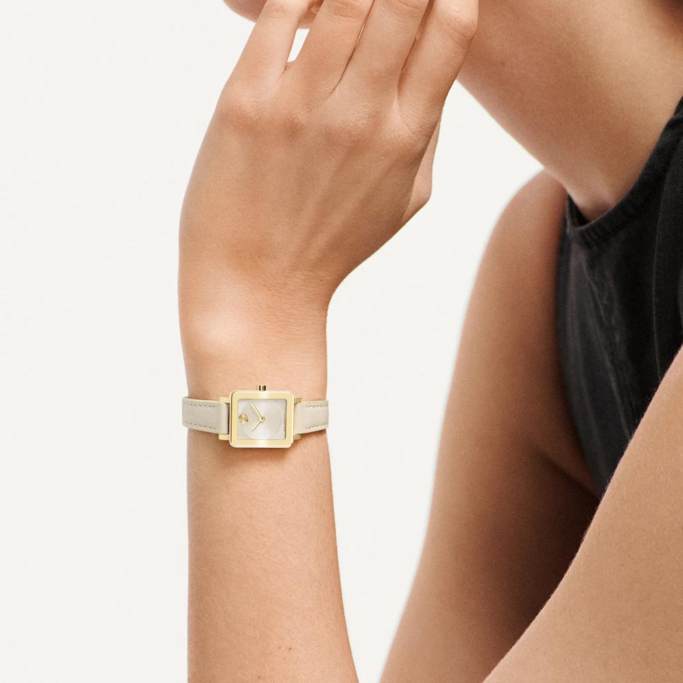 Ladies' Evolution 2.0 Mini Watch in Champagne Leather – Image 4 of 4