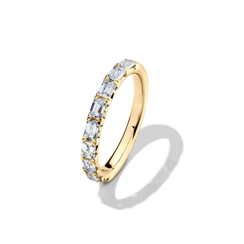 Lab Grown Diamond East-West Band in 14K Yellow Gold &#40;1 ct. tw.&#41; – Image 4 of 4