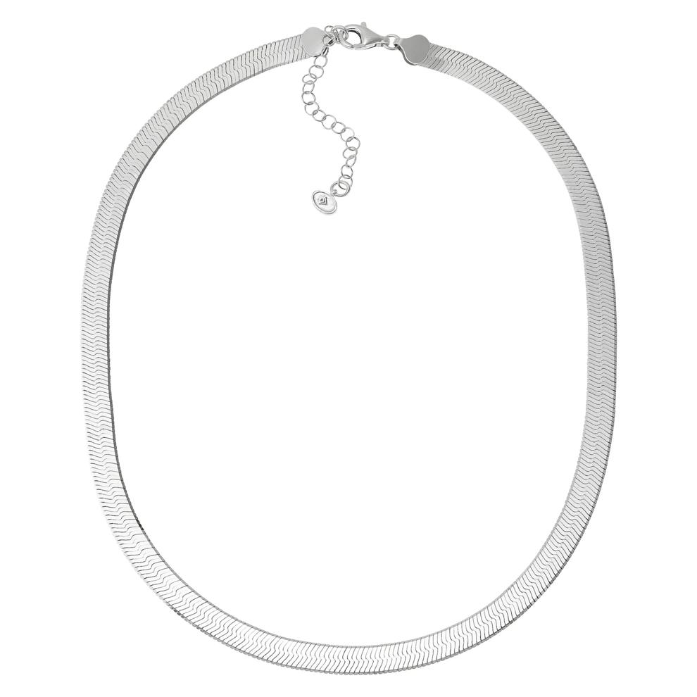 Polished Herringbone Chain in Sterling Silver – Image 3 of 4