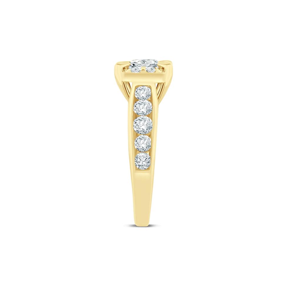 Princess-Cut Diamond Engagement Ring in 14K Yellow Gold (2 ct. tw.) – Image 3 of 3