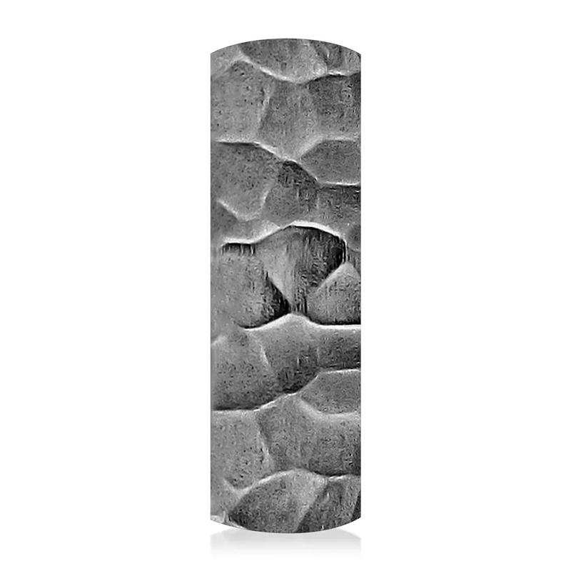 Men&#39;s Hammer Finish Band in Tantalum, 6.5MM – Image 3 of 3