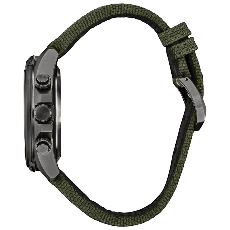 Men&#39;s Promaster Land U822 Watch in Green Nylon and Stainless Steel, 44MM – Image 2 of 4