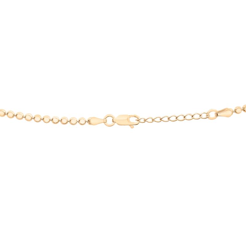 Flat Bead Chain in Vermeil, 18&quot; – Image 4 of 7