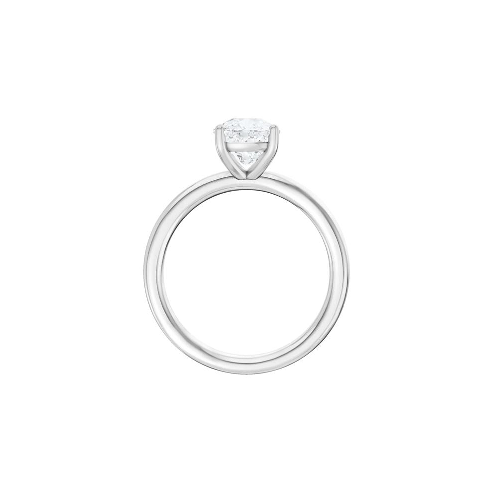 Lab Grown Diamond Elongated Cushion-Cut Engagement Ring in 14K White Gold (1 1/2 ct. tw.) – Image 2 of 4