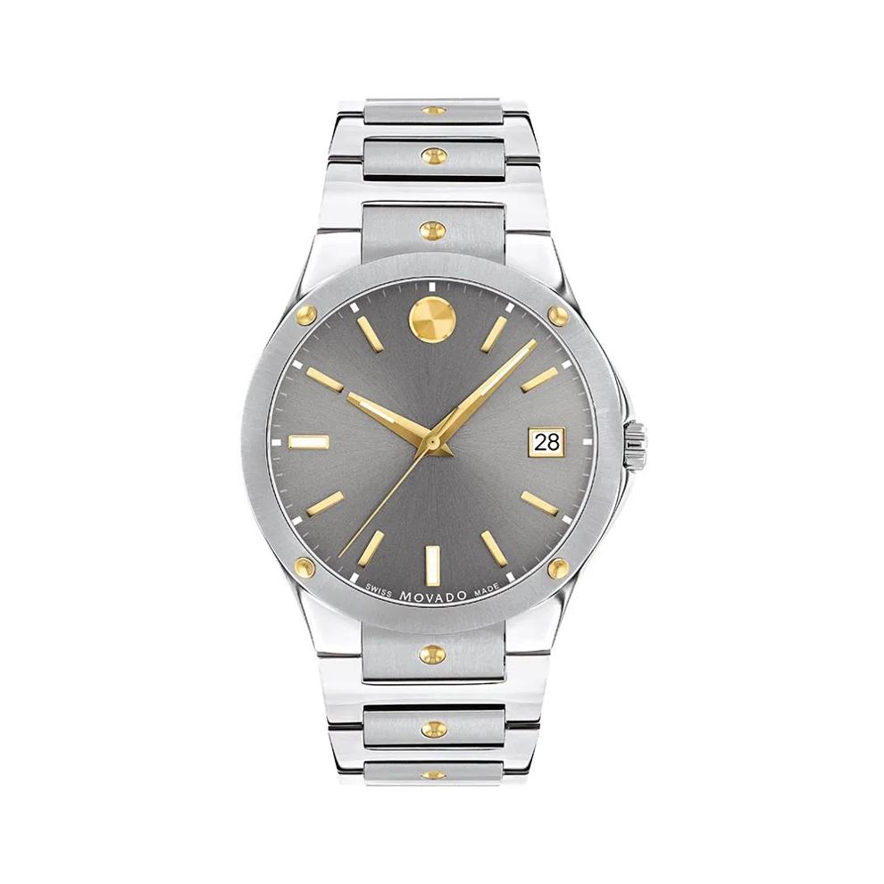 SE Gray Men&rsquo;s Watch in Stainless Steel, 41mm – Image 1 of 3