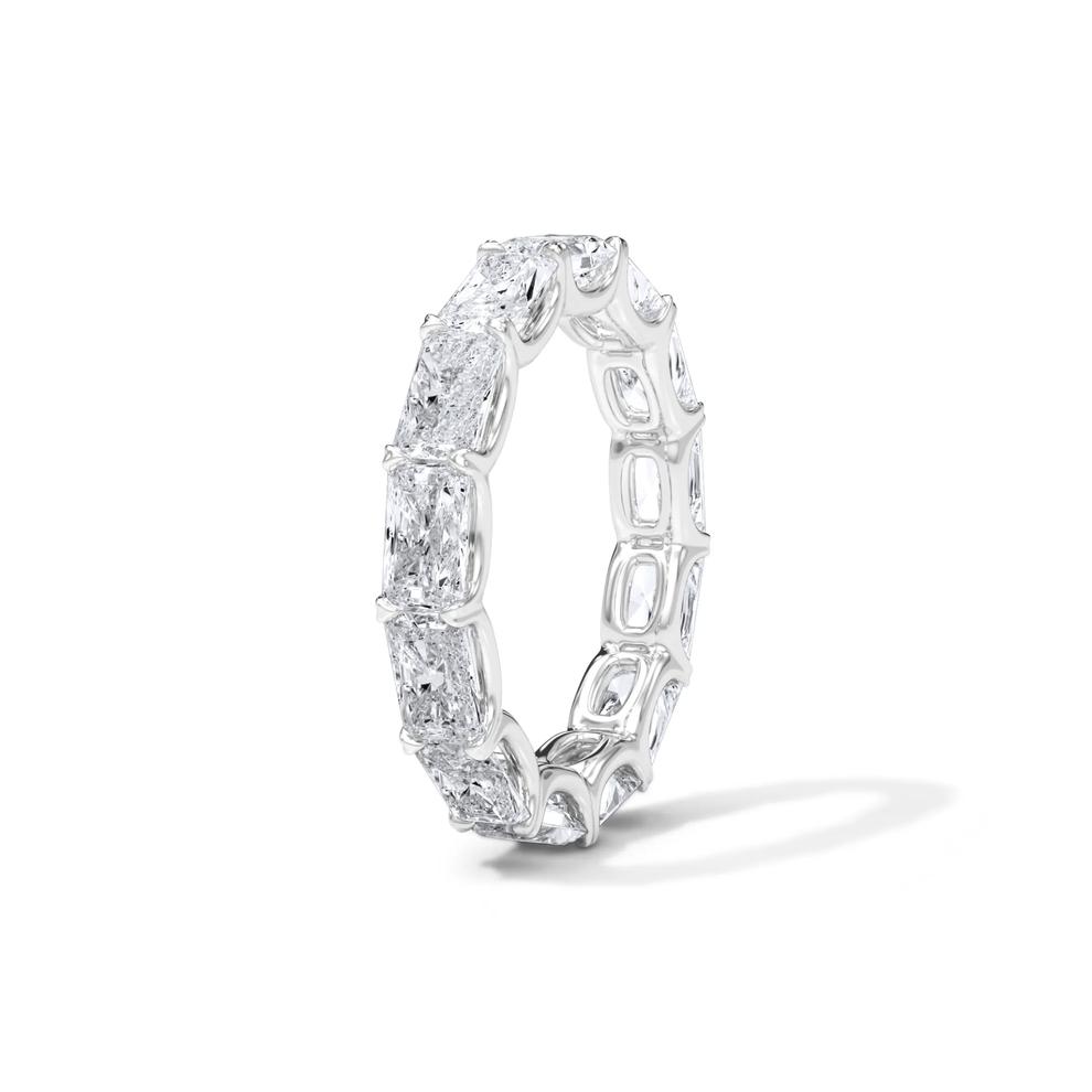 Lab Grown Diamond East-West U-Prong Eternity Band in Platinum (5 1/4 ct. tw.) – Image 3 of 4