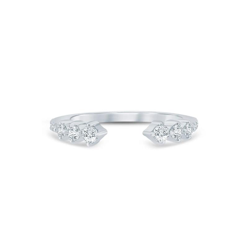 Lab Grown Diamond Open Band in 14K White Gold &#40;1/3 ct. tw.&#41; – Image 1 of 3
