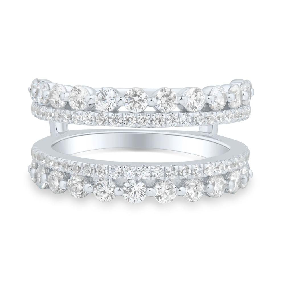 Lab Grown Diamond Ring Insert in 14K White Gold (1 1/2 ct. tw.) – Image 1 of 3