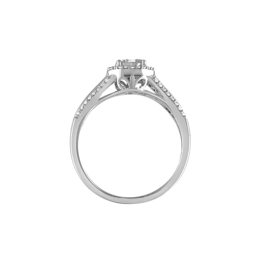 1/4 ct. tw. Diamond Promise Ring in Sterling Silver – Image 2 of 3